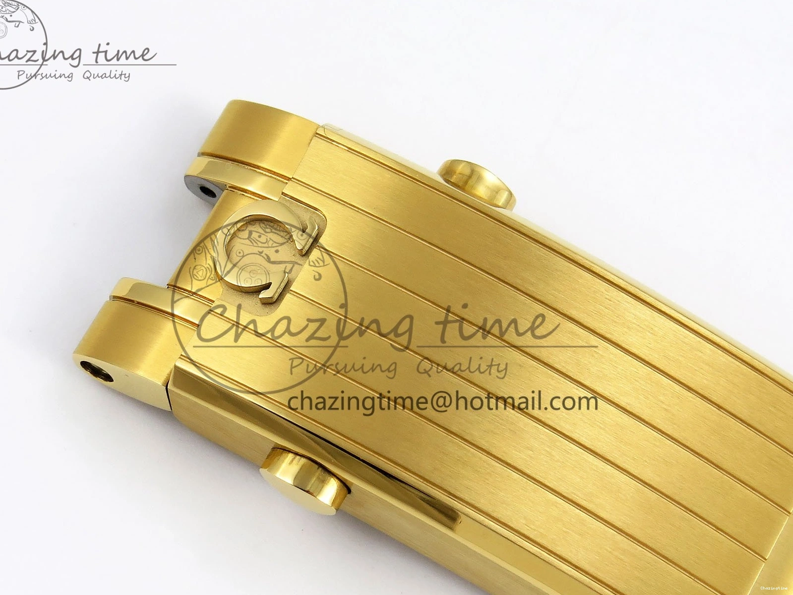 0204 Speedmaster YG RMF Best Edition YG Black Dial on YG Bracelet Lemania HW Durable 7725